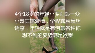 4个18岁的年轻小萝莉跟一众小哥宾馆激情，全程露脸黑丝诱惑，年轻就是有创意各种你想不到的姿势满足欲望