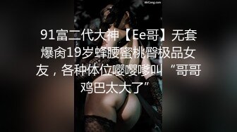 91富二代大神【Ee哥】无套爆肏19岁蜂腰蜜桃臀极品女友，各种体位嘤嘤嗲叫“哥哥鸡巴太大了”