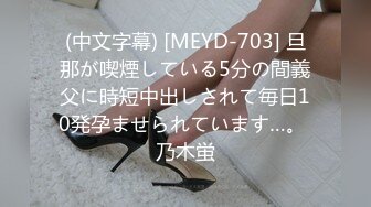 (中文字幕) [MEYD-703] 旦那が喫煙している5分の間義父に時短中出しされて毎日10発孕ませられています…。 乃木蛍