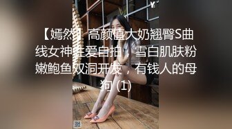 【嫣然】高颜值大奶翘臀S曲线女神性爱自拍，雪白肌肤粉嫩鲍鱼双洞开发，有钱人的母狗 (1)