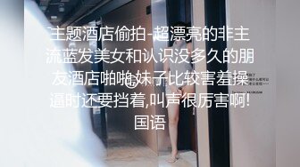 主题酒店偷拍-超漂亮的非主流蓝发美女和认识没多久的朋友酒店啪啪,妹子比较害羞操逼时还要挡着,叫声很厉害啊!国语