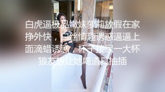 白虎逼极品嫩妹萝莉放假在家挣外快，白丝情趣诱惑逼逼上面滴蜡诱惑，杯子接尿一大杯狼友想让她喝道具抽插