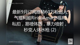 最新9月订阅推特60万粉超人气福利姬RirisuAmano福利私拍，易喷体质，暴力喷射，秒变人体水枪 (2)