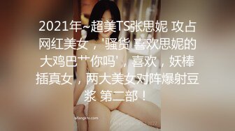 2021年~超美TS张思妮 攻占网红美女，'骚货 喜欢思妮的大鸡巴艹你吗'，喜欢，妖棒插真女，两大美女对阵爆射豆浆 第二部！