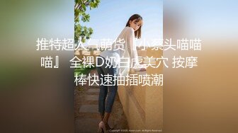 推特超人气萌货『小蔡头喵喵喵』 全裸D奶白虎美穴 按摩棒快速抽插喷潮