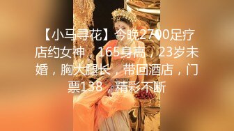 【小马寻花】今晚2700足疗店约女神，165身高，23岁未婚，胸大腿长，带回酒店，门票138，精彩不断