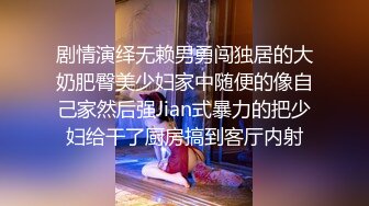 剧情演绎无赖男勇闯独居的大奶肥臀美少妇家中随便的像自己家然后强Jian式暴力的把少妇给干了厨房搞到客厅内射