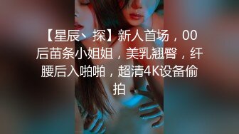 【星辰丶探】新人首场，00后苗条小姐姐，美乳翘臀，纤腰后入啪啪，超清4K设备偷拍