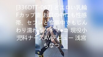 [336DTT-067] どエロい乳輪Fカップ妻 お口の中にも性感帯、セフレと食事中でもじんわり濡れるクチマ●コ 現役小児科ナースAVデビュー 浅宮ちなつ